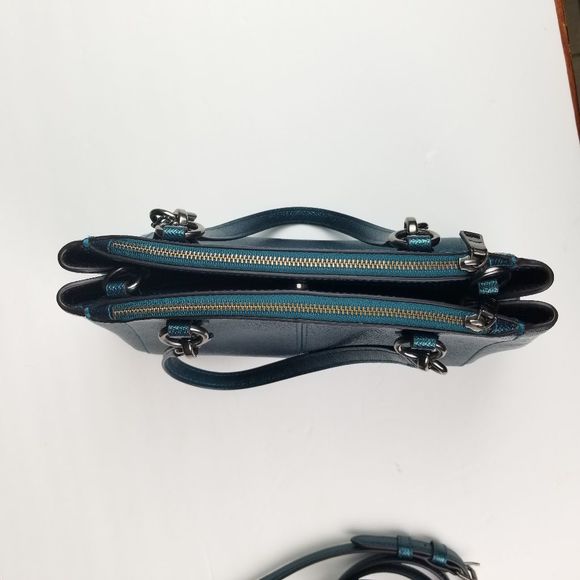 Coach Teal Crossbody Bag - Picture 11 of 15